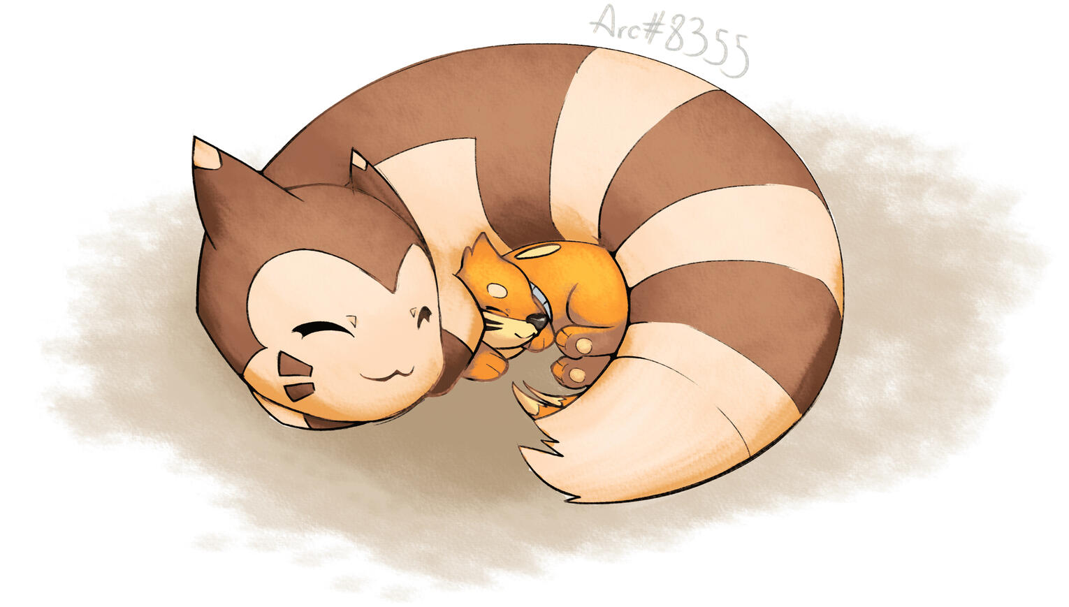 Buizel and Furret